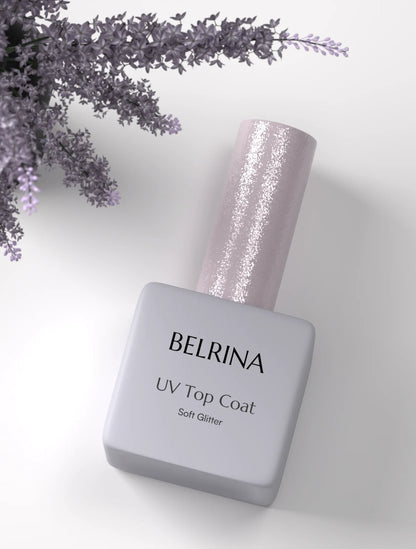 UV Top Coat Soft Glitter